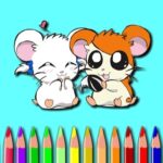 Hamster Coloring Book